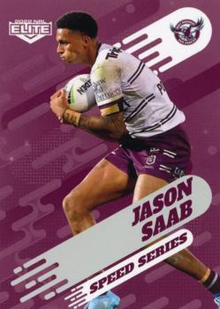 2022 NRL Elite - Speed Series #SS 11 Jason Saab Front